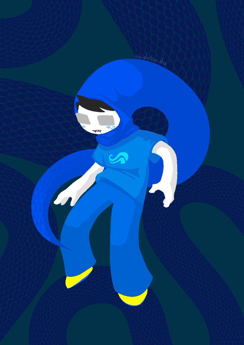 VoidoBoido's tweet photo. "anyone else fuck with snake john egbert?"
babies first homestuck fanart (it gets better) https://t.co/KBXdT9F1p6