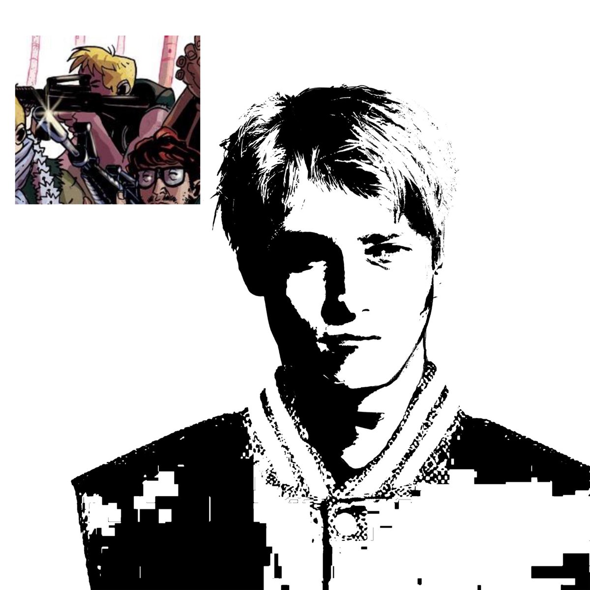 itsaKuPa99's tweet photo. Trying photobashing my Miamians #hotlinemiami #art https://t.co/T4ABt9QX8t
