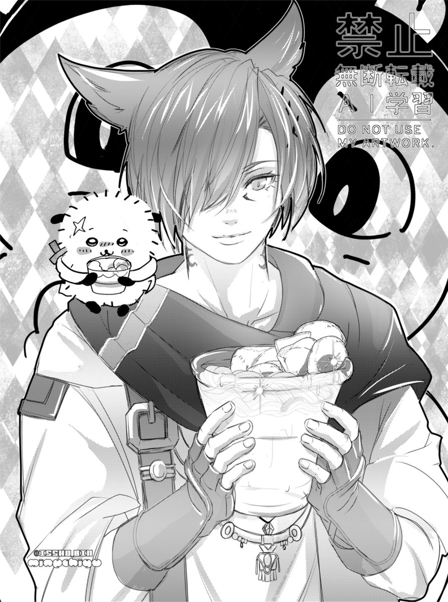 issho_bin's tweet photo. 今月はちいかわの月だった
#今月描いた絵を晒そう https://t.co/4CYemB9HVQ