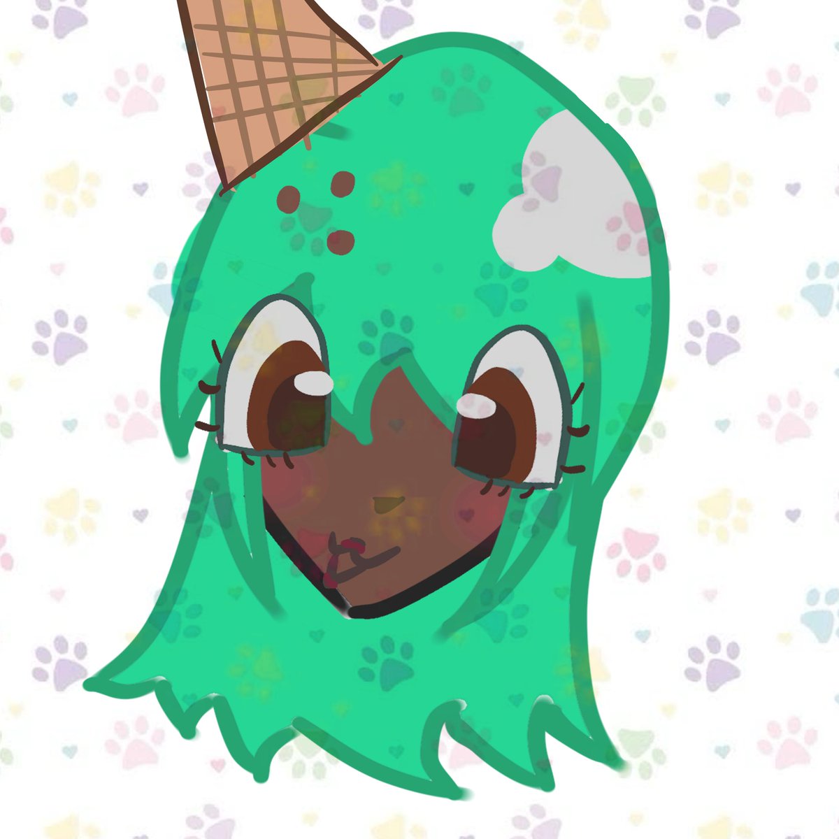 Shdhhdhsu's tweet photo. Had an oc idea, quickly drew it so i can draw her properly when i wake up https://t.co/wGDzlzGIjN