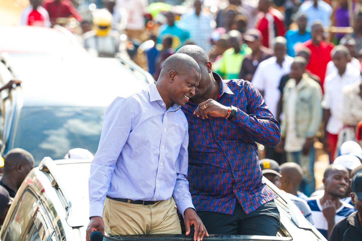 MsenanguFM's tweet photo. People’s Party Leader Ndindi Nyoro received by mammoth crowds as he takes opposition campaigns to Nambale, Busia County. He was joined by many leaders from the region. https://t.co/LiLb3QGilD