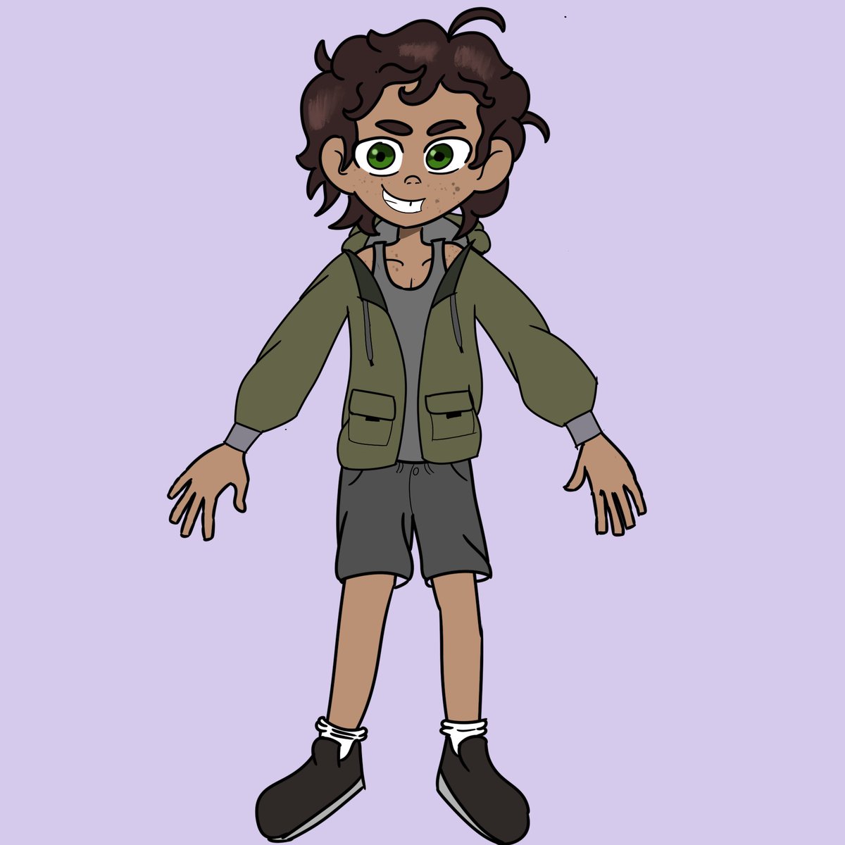 WesYoinker's tweet photo. Doodle of my precious precocious baby boy :> https://t.co/7Y4hwdiy12