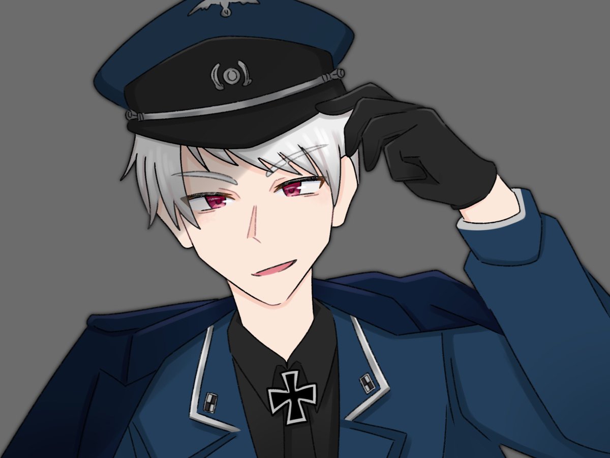 _ruberingo's tweet photo. 軍服🐥
描くの久々で楽しかった〜🎶 https://t.co/R5UUlE30Bf
