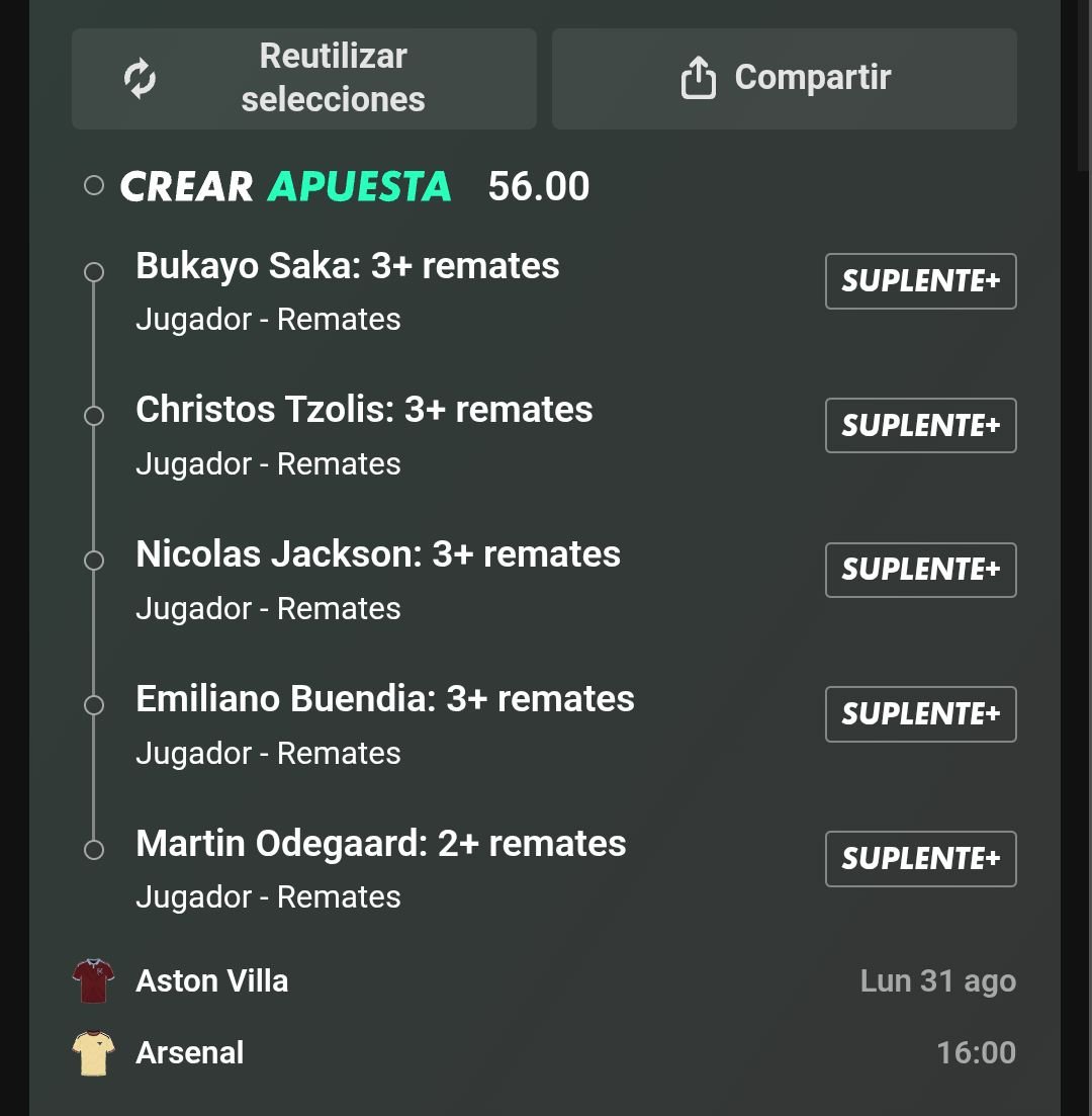 tibugil_'s tweet photo. Para hoy tengo estas, siguiendo con los remates en la premier que vienen dando alegrías y probamos algo de atajadas de la liga italiana, a fumar. https://t.co/0lIAD8xihm