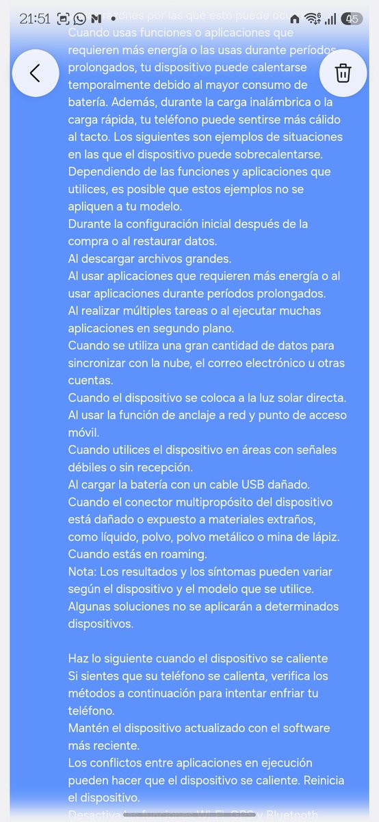 CecyPau's tweet photo. @SamsungMexico @Profeco

Reporté sobrecalentamiento de mi #GalaxyS24plus desde mayo a través de Samsung Members, me dijeron que no se afectaría la vida útil y... https://t.co/TTLzmJRfPv
