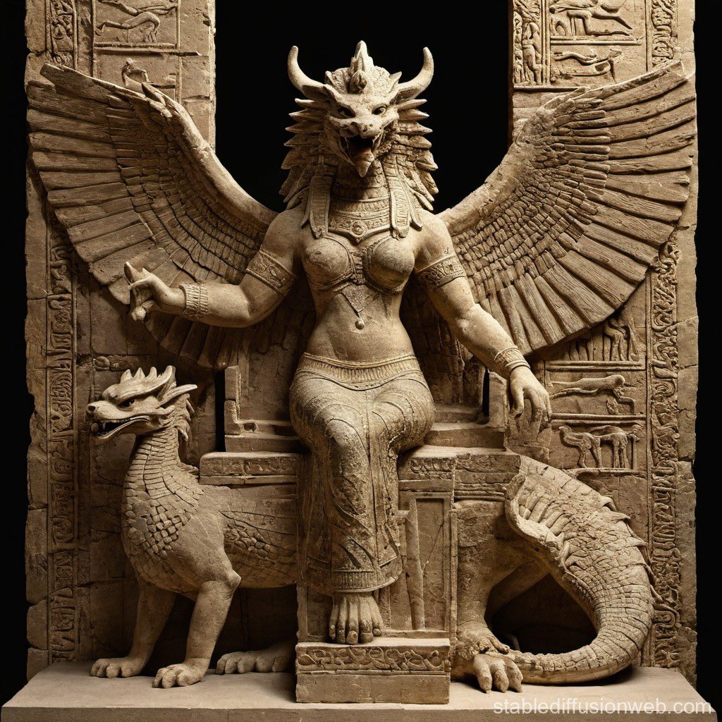 LLothlorie56157's tweet photo. Beautiful Tiamat,the goddess of primordial chaos/abyss and salt waters,the supreme freedom beyond the matter.🔥🖤🐉⚡️⛓️‍💥 https://t.co/m8CmNeQ9my