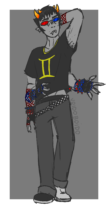 VoidoBoido's tweet photo. sollux captor vision sent from god https://t.co/CZSkYIhQK2