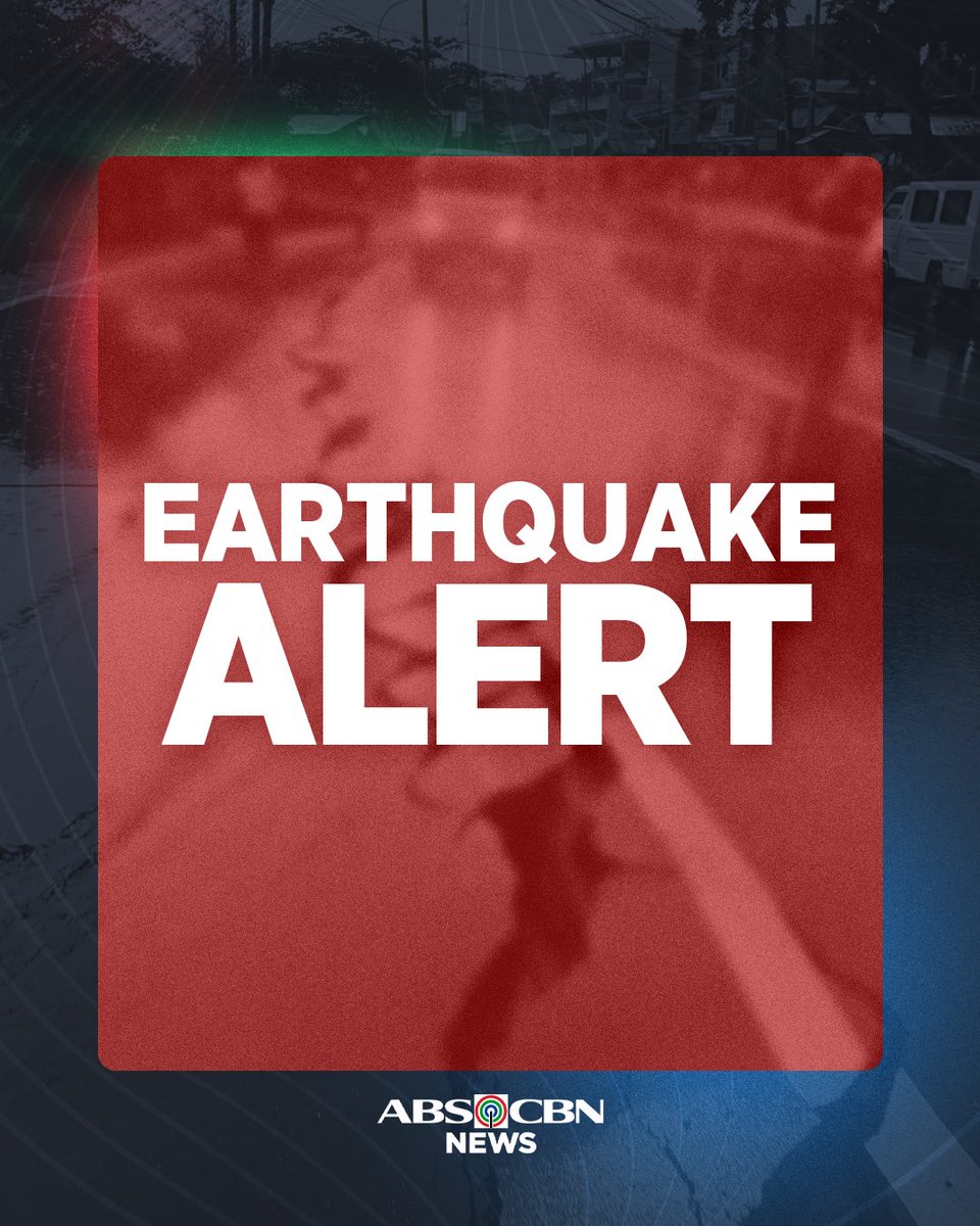 ABSCBNNews's tweet photo. JUST IN: Niyanig ng magnitude 5.2 na lindol ang karagatan malapit sa General Luna, Surigao del Norte bandang 12:04 p.m. ngayong Lunes, Agosto 31, 2026.
Inaasahan ang aftershocks, ayon sa Phivolcs. #EarthquakePH #LindolPH https://t.co/gxLxqdAIhs