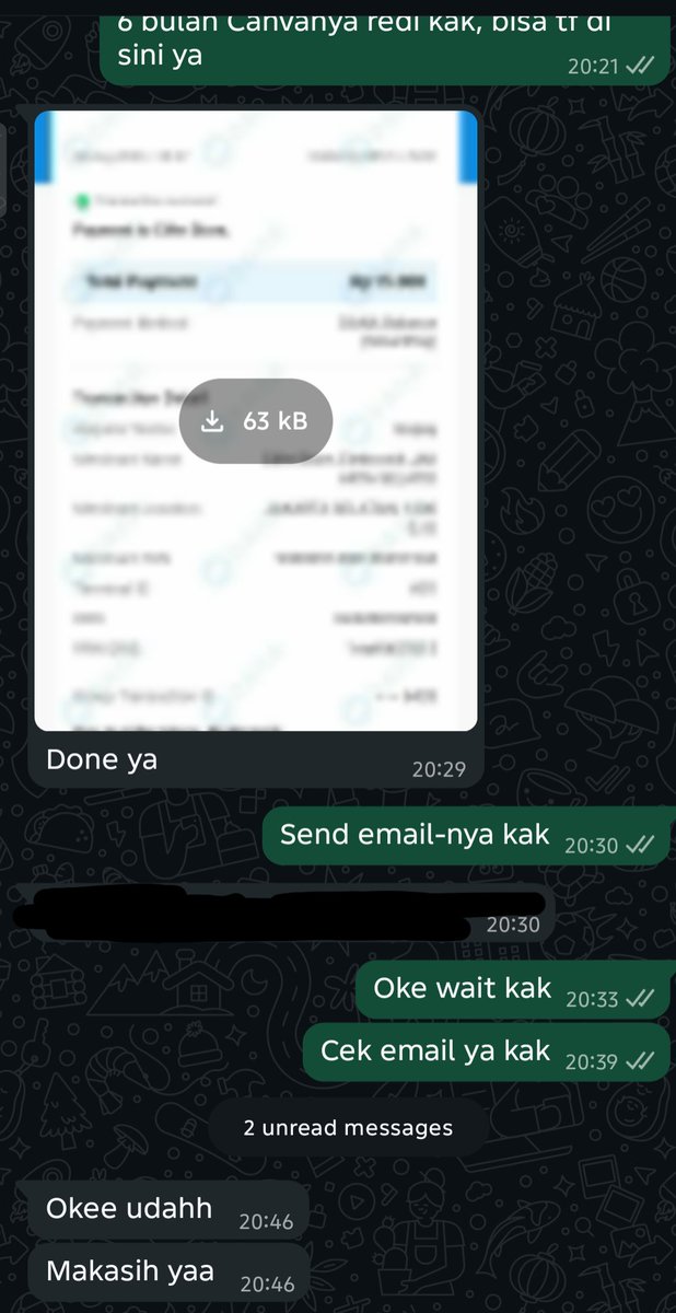 CiferStore's tweet photo. Mana nih yang butuh premium Canva atau lagi mau nonton film di Netflix, HBO, dsb. Langsung chat aja guys. Ada testimoninya juga https://t.co/jQieRouocu
