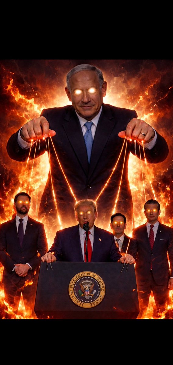 NotSlave11's tweet photo. @PaliNewsNetwork It's Very clear.. Netanyahu Hijacked Amrica.. https://t.co/mt9yjV1Gsq