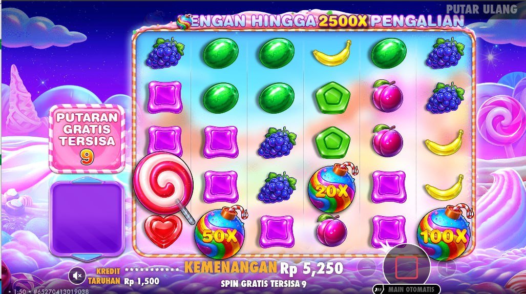 bocahjackpot's tweet photo. GILAAA! 🤯🍭 Rp13,5 JUTA! Dari 50 putaran gratis, hasil akhirnya bikin auto melongo! 🔥💰

https://t.co/QflNRr3vDp

#BocahJackpot #Adobet88 #SweetBonanza #Sensational #BigWin #Jackpot https://t.co/TSkCF0wThT