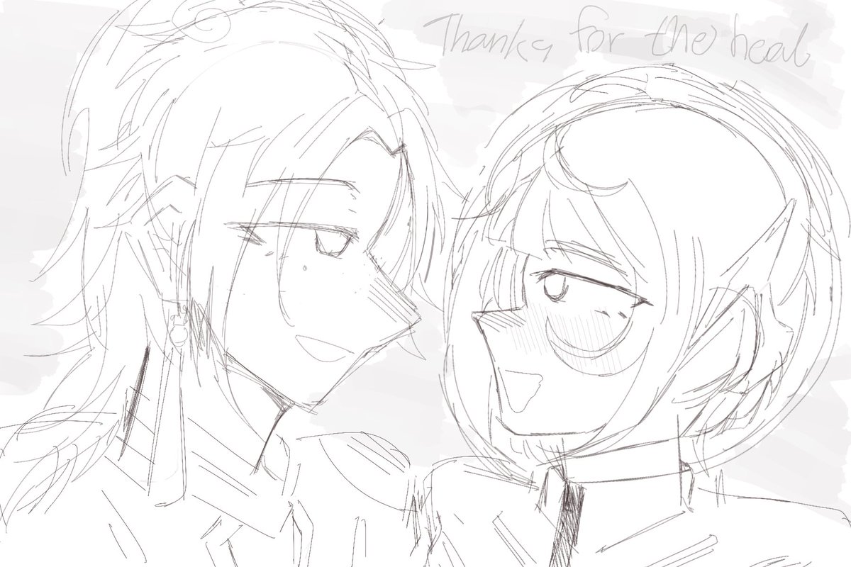 zuanwashere's tweet photo. #cosmicflare got a newbie juno following me around the whole map to pocket heal me so i decided to draw this heh https://t.co/XdVBO2lJJa