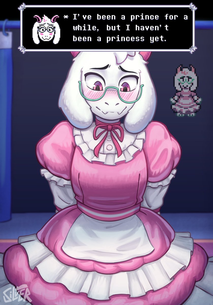 SilverLyonArt's tweet photo. Princess Ralsei | Deltarune
#Deltarune #Ralsei https://t.co/qbMln5vDhu