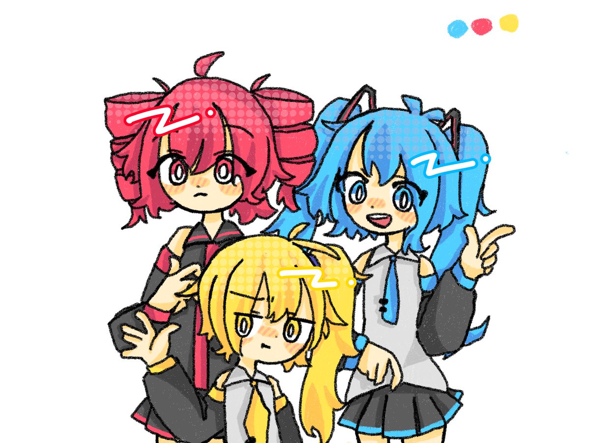 Kotonoha3923's tweet photo. #重音テト #亞北ネル #初音ミク https://t.co/LFAekNACU5