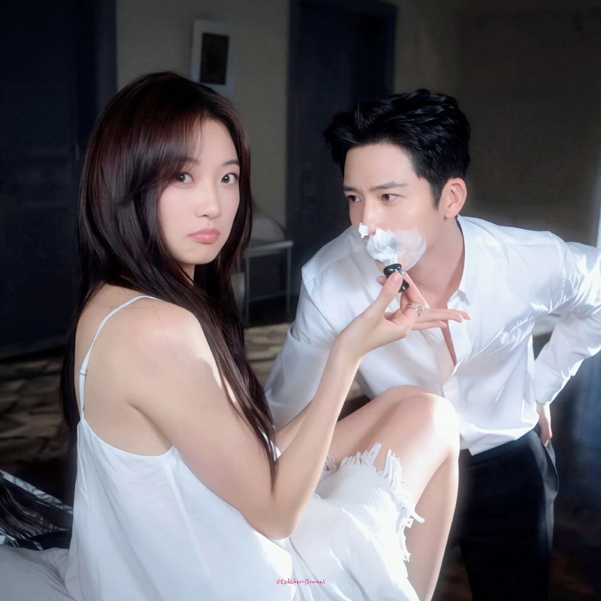 racoonbun's tweet photo. chemistry mereka on fire bangetttt 🔥🔥

#TheEarlySpring #JingBoran #SunQian https://t.co/EVrx4V2TDU