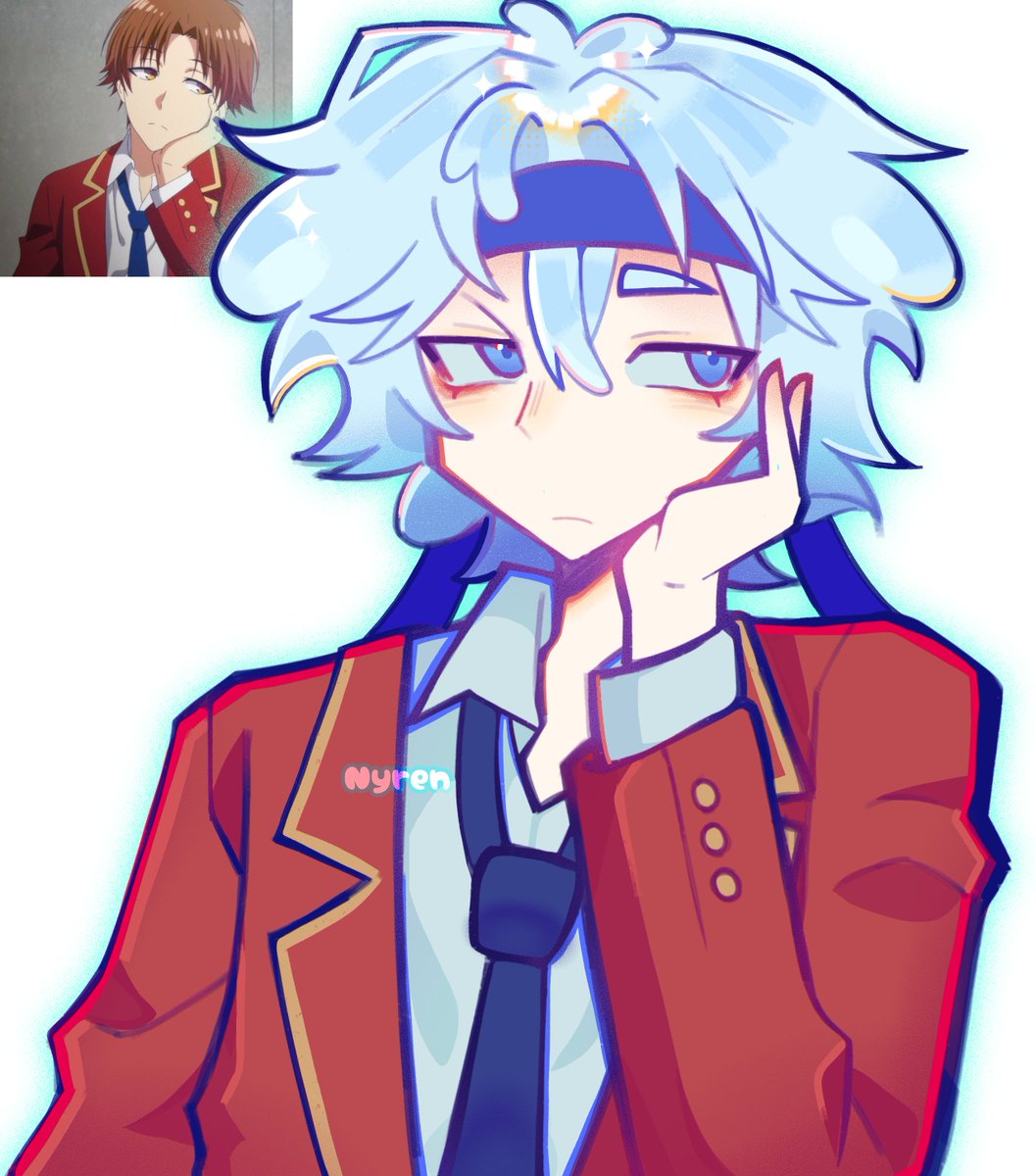Nyrenni's tweet photo. :  ❄️  : ayanofied #coldifanart https://t.co/g3bzJ8ECuR