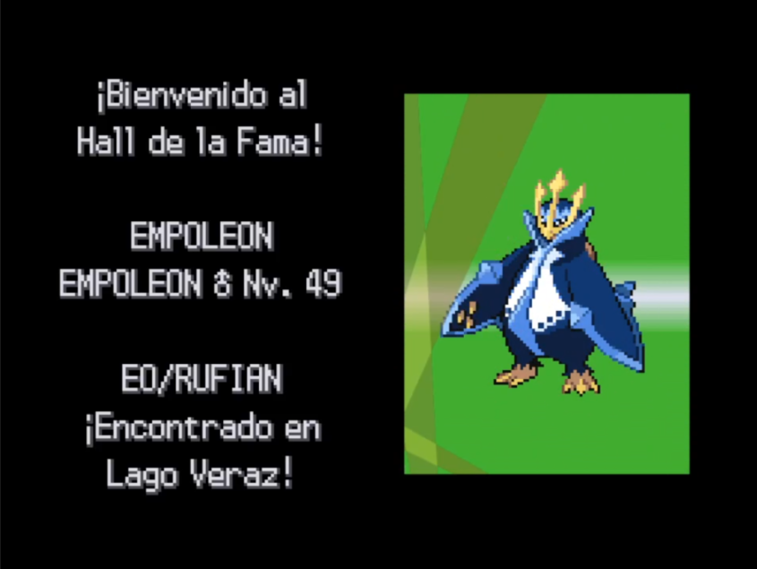 Leegion_'s tweet photo. Hall of Fame - Pokemon Pearl https://t.co/V3oyVcpyfo