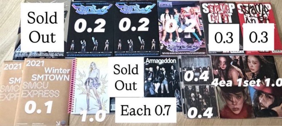 seII2r's tweet photo. 에스파 개봉(포카🙅🏻‍♀️) 앨범 양도

📌일괄 택포 5.0
📌 1.0 🆙
📦 반택 0.2 / 일택 0.4

Wts sell aespa karina giselle winter ningning smcu lemonade wda 세비지 리치맨 카리나 지젤 윈터 닝닝 콘서트 아마겟돈 트레카 미공포 사녹 영통 럭드 더티워크 걸스 리치맨 럭드 애플뮤직 에버라인 https://t.co/CCagETQdlk