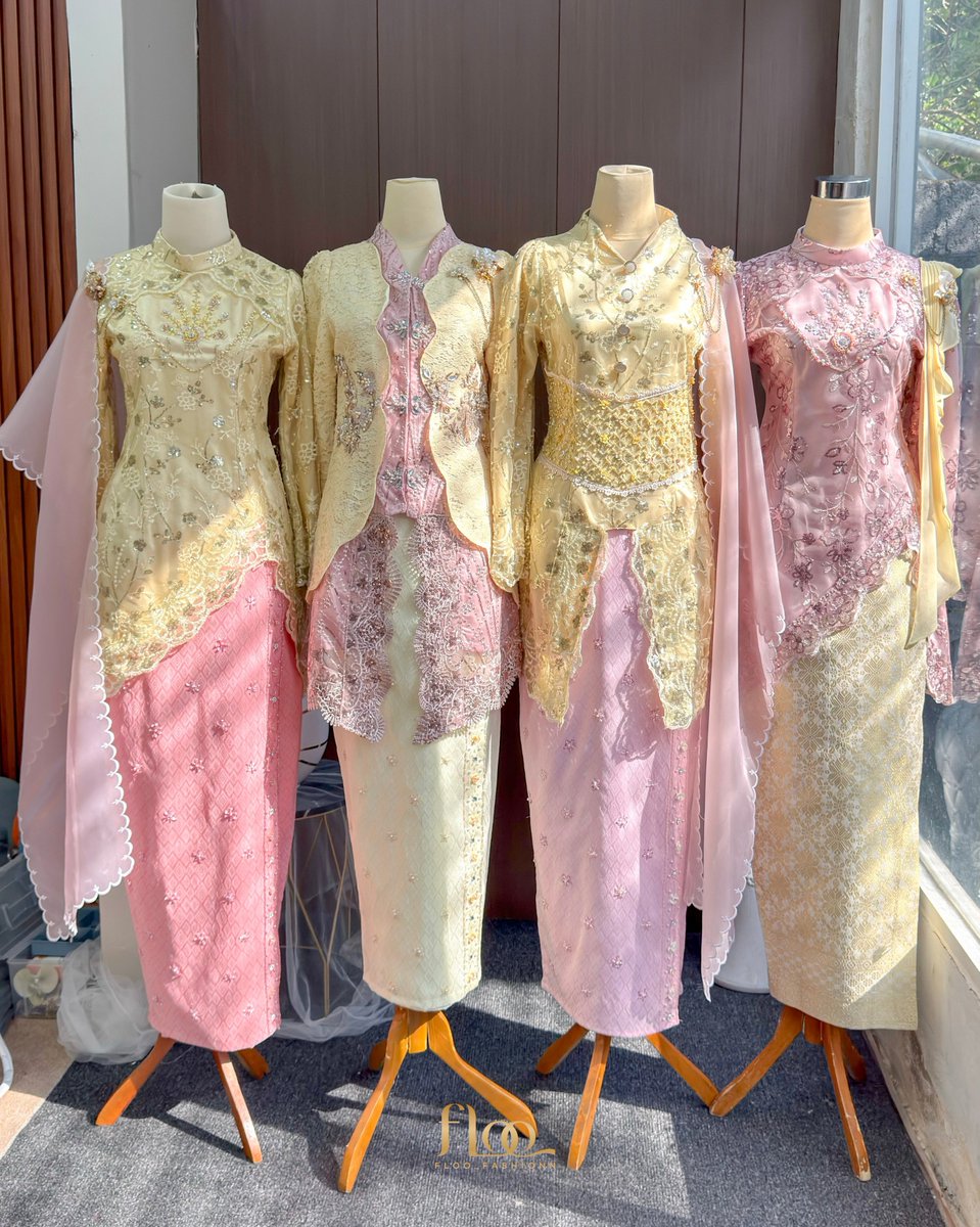 Whitecloudsv's tweet photo. Ini kebayanya kenapa cantik semua sih 
Warna pastel begini tuh emang kelemahanku 😭 https://t.co/2gBgWOL2kZ
