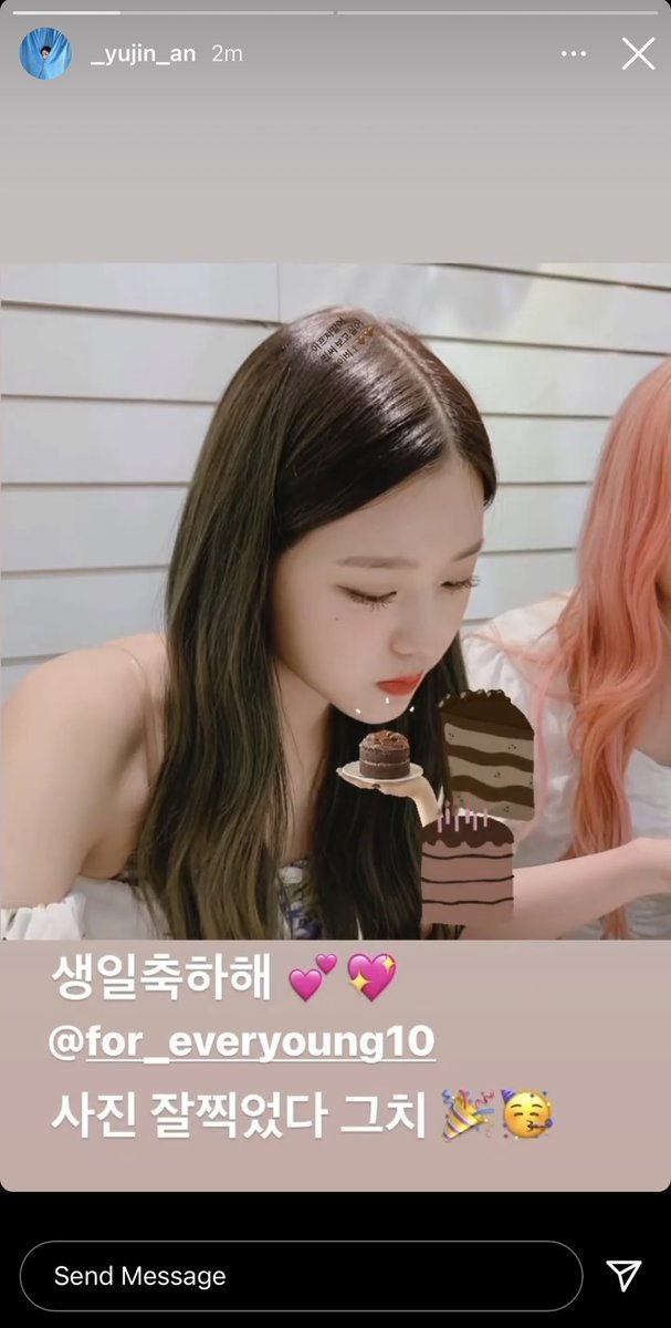 yujtriever's tweet photo. 2021 - " don't get sick. i miss you already, baby 🤎🤎 " " happy birthday 💕💖 i took it well, right 🎉🥳 " 

2026 - "happy birthday, pretty 🐰❤️" 

IM NOT CRYING YOU ARE https://t.co/2eiK5v2N6Z
