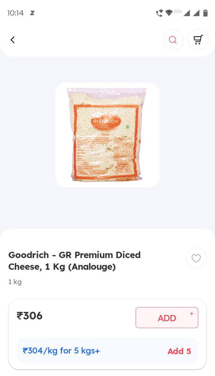 SK48545192's tweet photo. @zomatocare @hyperpure @letsblinkit  sending mail to  merchant not use analogue dairy and yourself selling these analogue products on hyperpure &amp; blinkit see the  screenshot where these products are selling live .

@fssaiindia   please take action on this complain seriously. https://t.co/XmbkSIr7Mr