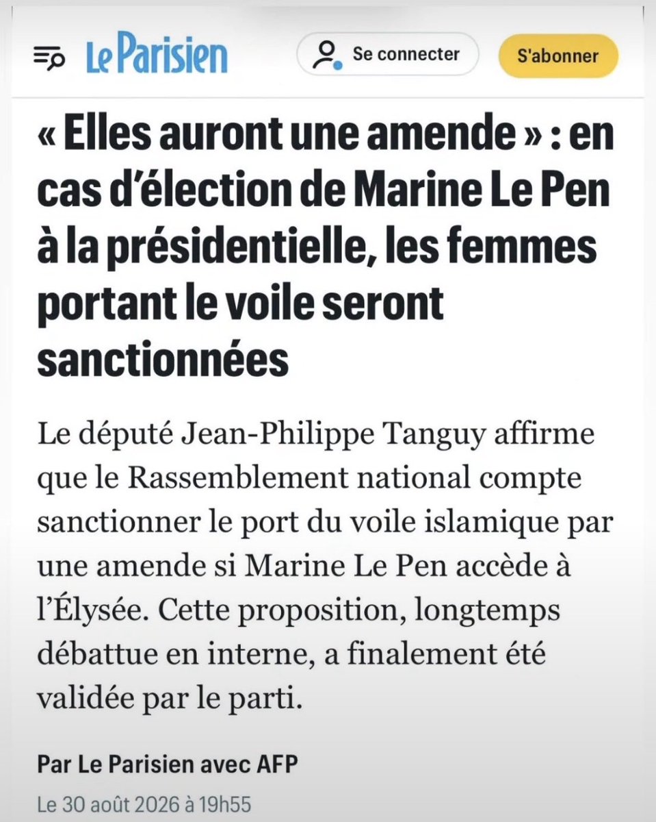 cartococo's tweet photo. Rien à voir avec la laicité. Cette mesure est honteuse, raciste et discriminatoire. Ne laissons pas faire ! #JamaisLePen #StopRN https://t.co/QsJVMhYG0D