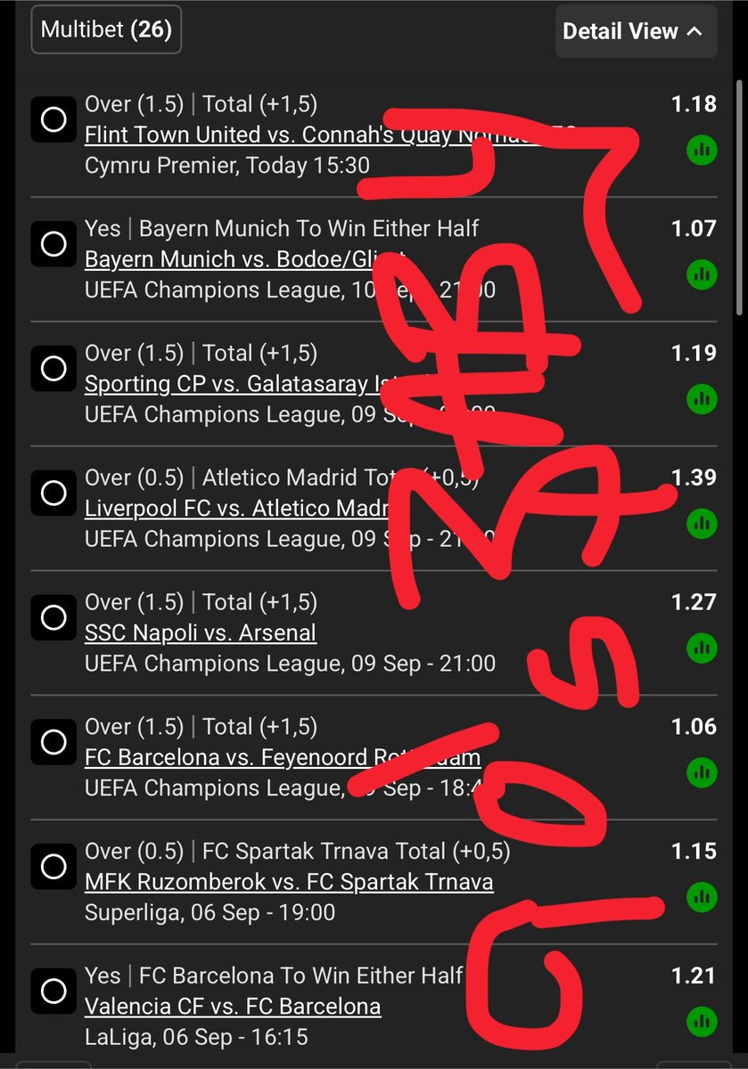 Calie_The_Guy's tweet photo. Slip number 2 I smell a boom already ..

Solid 70 odds train/ Total goal over 0,5 strongest team &amp; win either half…

🙇🏽‍♂️🪓🏃🏾‍♂️🔥🙏🏾

Bet link 🪓https://t.co/EROcMvFyDt 

Bet code 🪓BW6D621D0B

Play &amp; retweet for others…🙇🏽‍♂️🪓✅🔥

@SotraMsotra https://t.co/5wqZFb5AjI