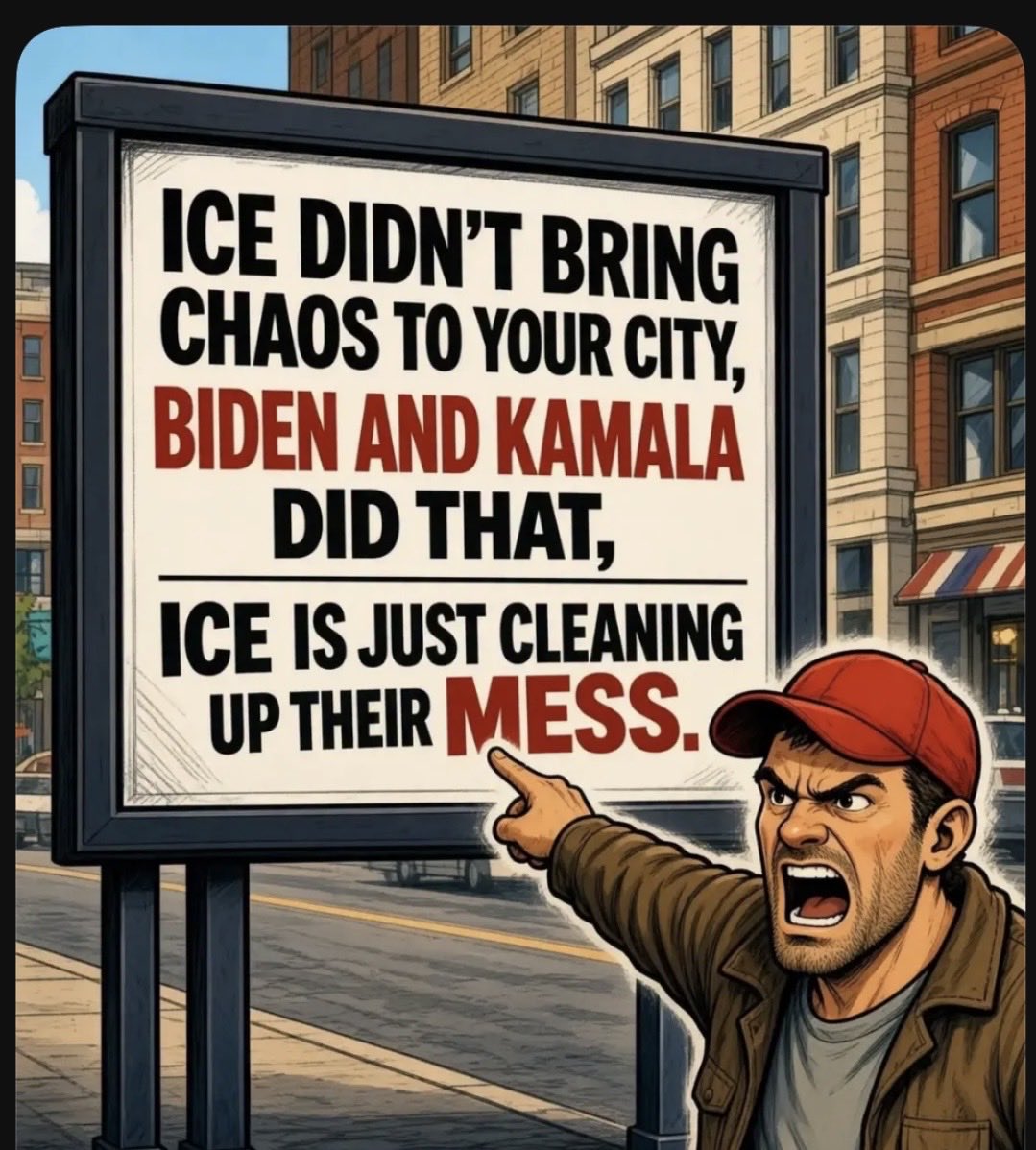 NowPammsy's tweet photo. This is 💯 true! 

The border that Kamala and Joe said was “secure” …wasn’t … they lied and let anyone and everyone pour in over the border with no vetting. 

So if you blame anyone it should be them!😠 https://t.co/IeR8mVk3Tq