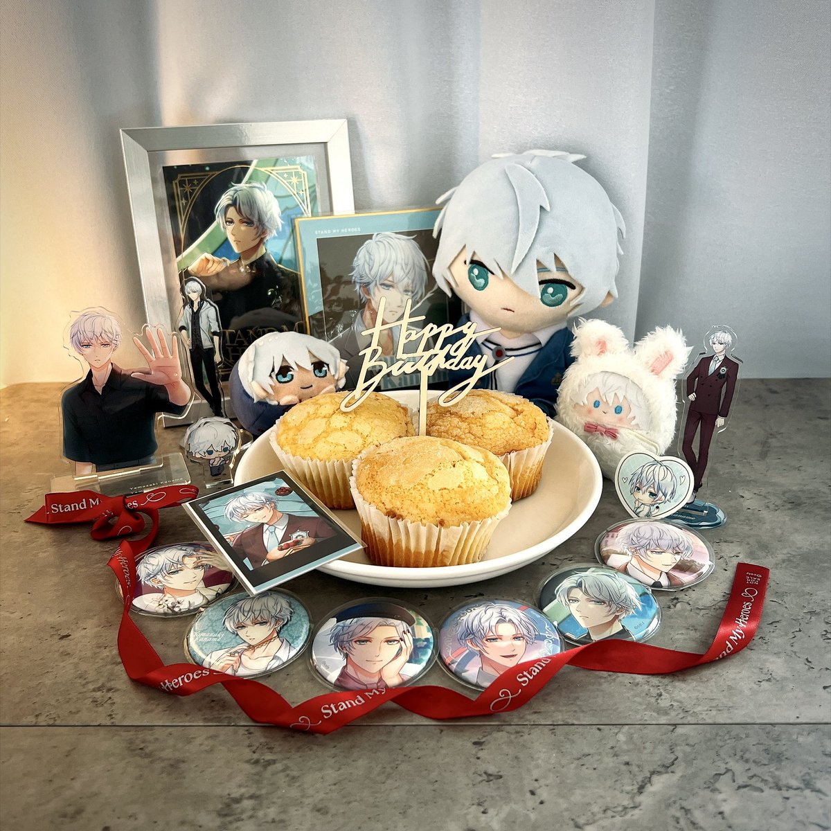 rentakanashi_'s tweet photo. - ̗̀ 𝐇𝐀𝐏𝐏𝐘 𝐁𝐈𝐑𝐓𝐇𝐃𝐀𝐘  ̖́-

カナメくん誕生日おめでとう🎂✨

ご縁があったこと、
改めて誇らしくて嬉しいです。
舞台で続編をお届けできる日が楽しみ🌹

#HappyBirthday山崎カナメ
#スタマイ https://t.co/eXC3ATVEdE