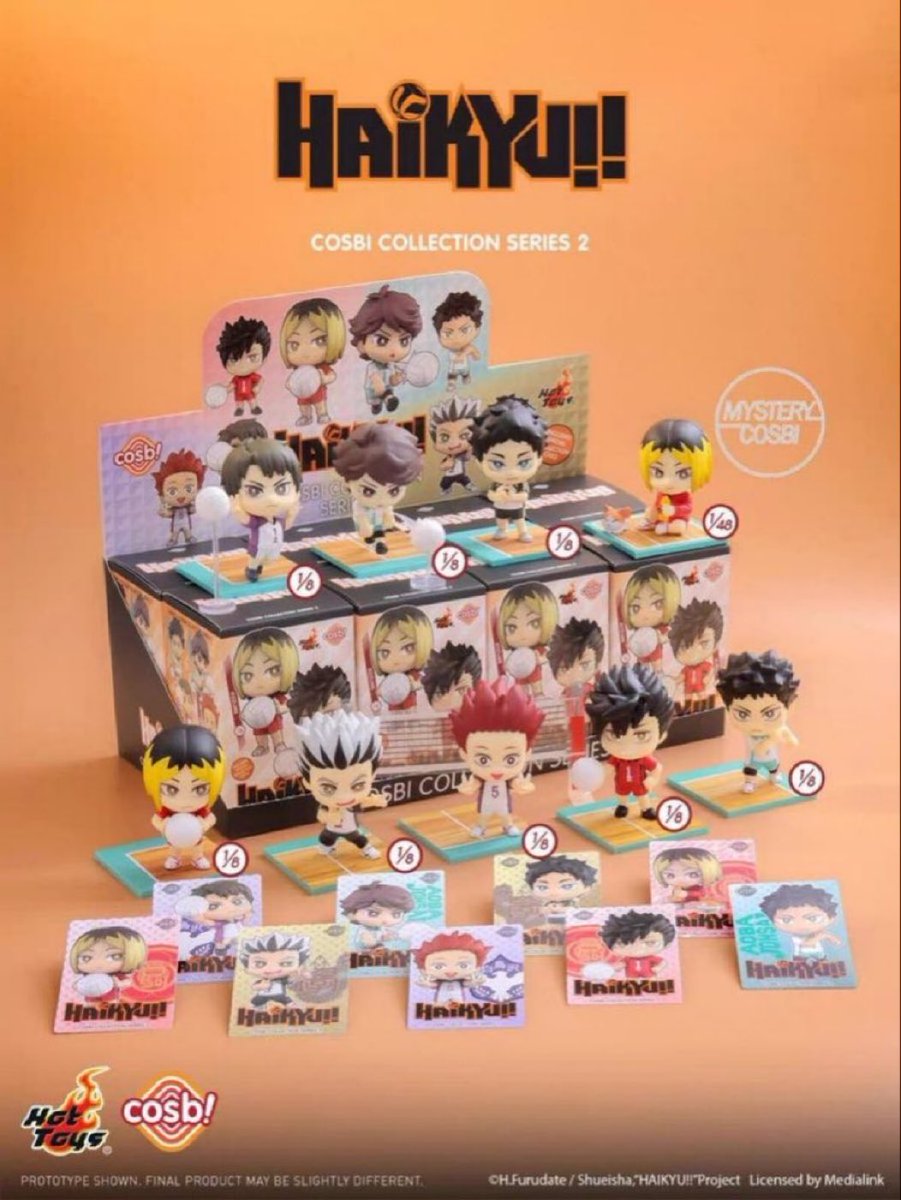 12v5xk's tweet photo. ( preorder )  Haikyuu!! Cosbi Collection Series 2

เลือกคาร์สอบถามราคาผ่าน dm
สุ่มละ 520 ฿ ค่าส่ง 45 ฿
box 8 สุ่ม 3350 ฿ ค่าส่ง 65 ฿
📆 พรีจนกว่าของจะหมด กดของทุกวีค , ฟอลก่อนdm #ตลาดนัดไฮคิว #ตลาดนัดhaikyuu https://t.co/z0d6pcJpug