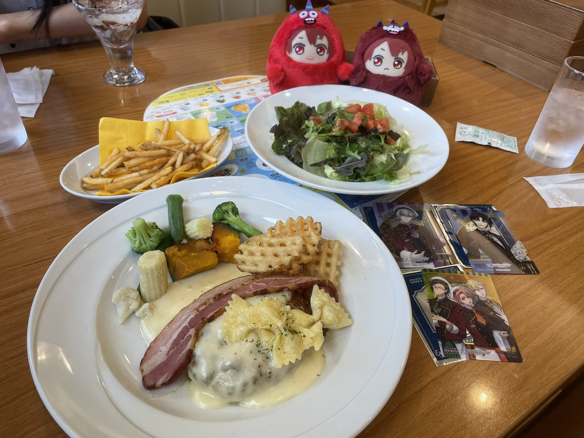 cocoa_7r's tweet photo. ココス行ってきたよᐠ(   ᐢ ᵕ ᐢ )ᐟ https://t.co/Uw30nSrla3
