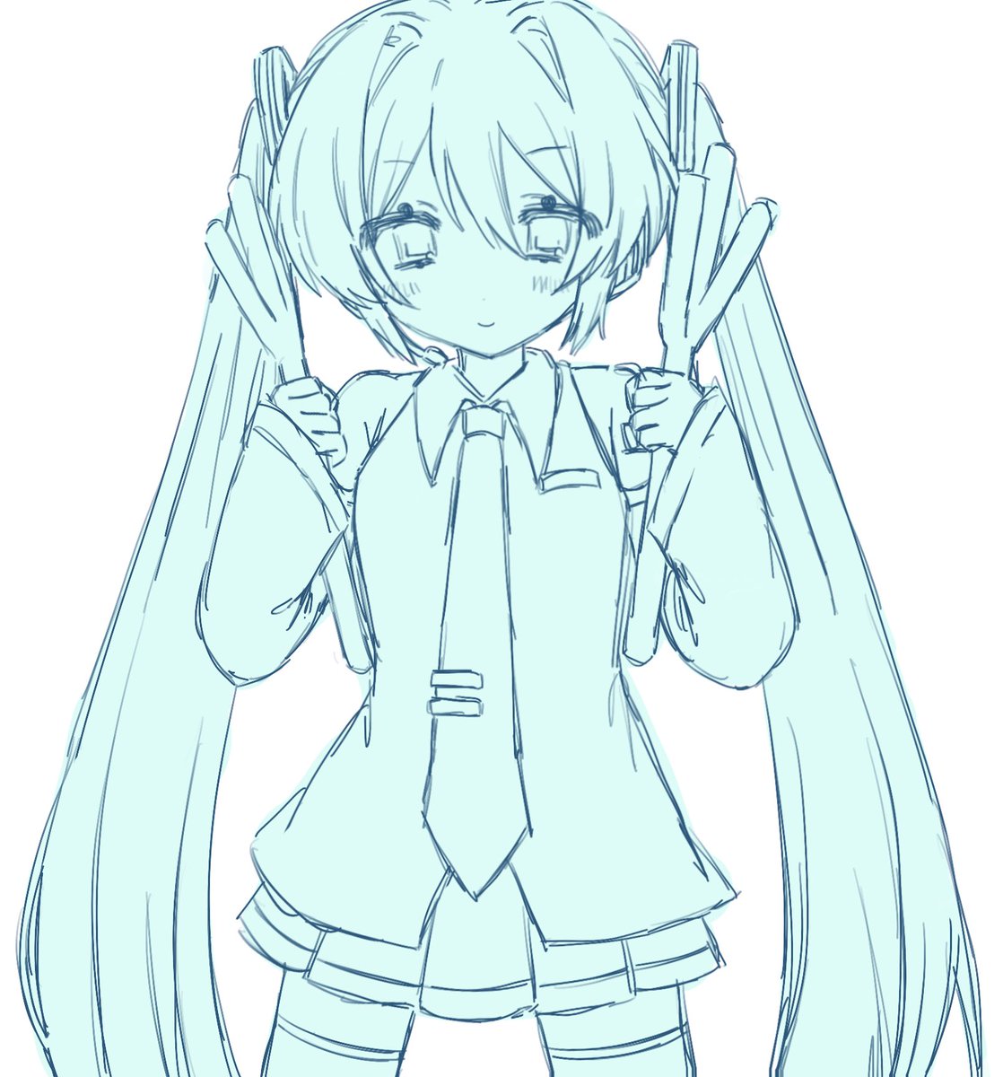 se12al's tweet photo. ミク https://t.co/ZaOPjvcSVR