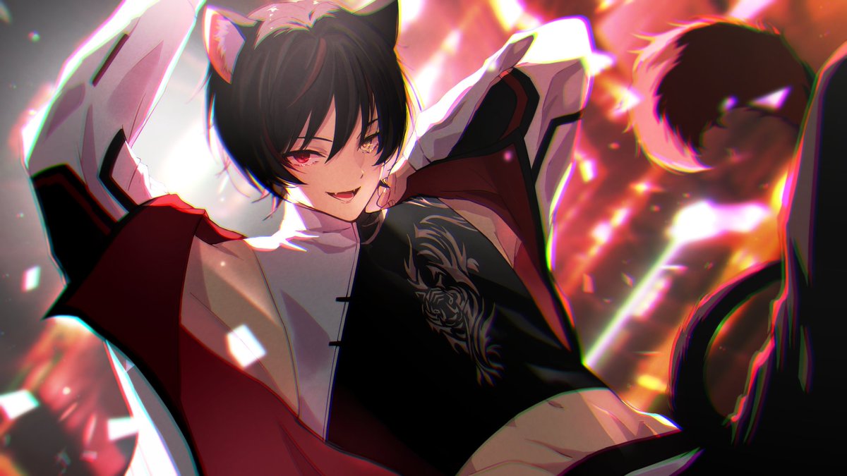 KiraHayateVT's tweet photo. Hello #vcvnts! While I'm trying to get settled and get to know everyone, I'm gonna introduce myself!  

I'm Kira Hayate, a demon cat vtuber! I like to cause chaos and mischief whereever I go! I stream a variety of games but mostly CoD, FFXIV, LoL, and horror games (such as Phasmophobia)! I'm also open to other games if it means I get to play them with you guys!   

It's a pleasure to meet you all and lets play games together!  

#wearevcvnts