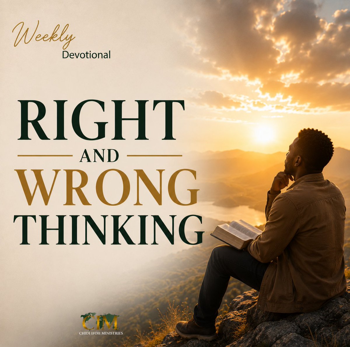 thepcifoh's tweet photo. RIGHT AND WRONG THINKING 

“For as he thinketh in his heart, so is he…” — Proverbs 23:7 (KJV)

Did you know that the condition of a person’s life is closely connected to the condition of their thinking? The Bible teaches that as a man thinks in his heart, so he becomes. https://t.co/RCaEQnYAIF