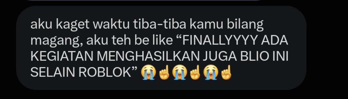 serenduipity's tweet photo. K-kata siapa ga bisa sambil roblok? 🙂‍↔️ https://t.co/lkieIz7Xq6