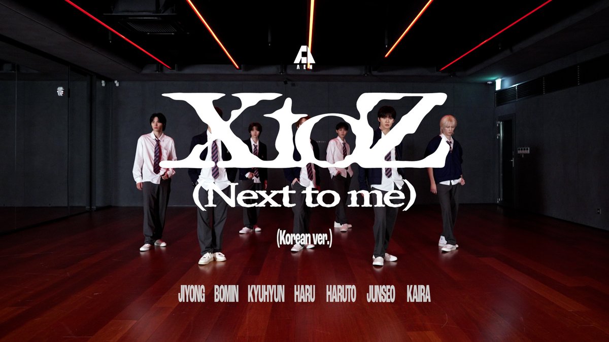 AEN_offcl's tweet photo. [🎥] 
AEN 'X to Z (Next to me) (Korean ver.)' Dance Practice (Moving ver.)

▶️ https://t.co/CLWAmLbIHL

#AEN #에이엔 #エイエン
#A_NEW_ERA_OF_NOW
#XtoZ https://t.co/siTRTiET6O