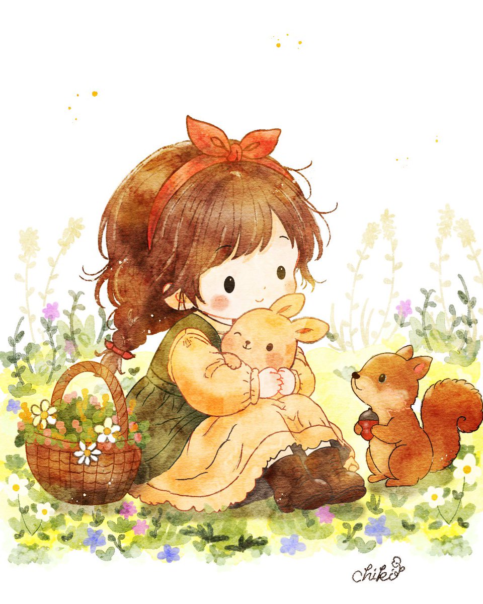 chikidari's tweet photo. 女の子をかいてみました☘️

#絵描きさんと繋がたい 
#イラスト https://t.co/sklQiA51kv