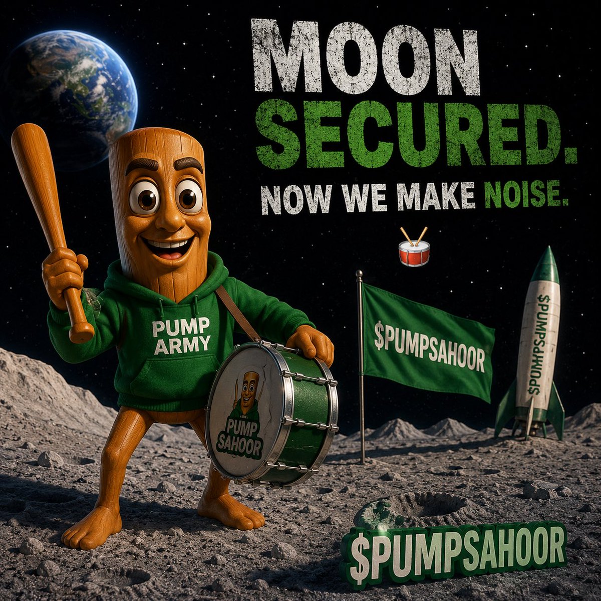 PumpSahoor's tweet photo. 🌕 Moon secured.

Now we make noise. 🥁

$PUMPSAHOOR https://t.co/VWdYZNMZIt