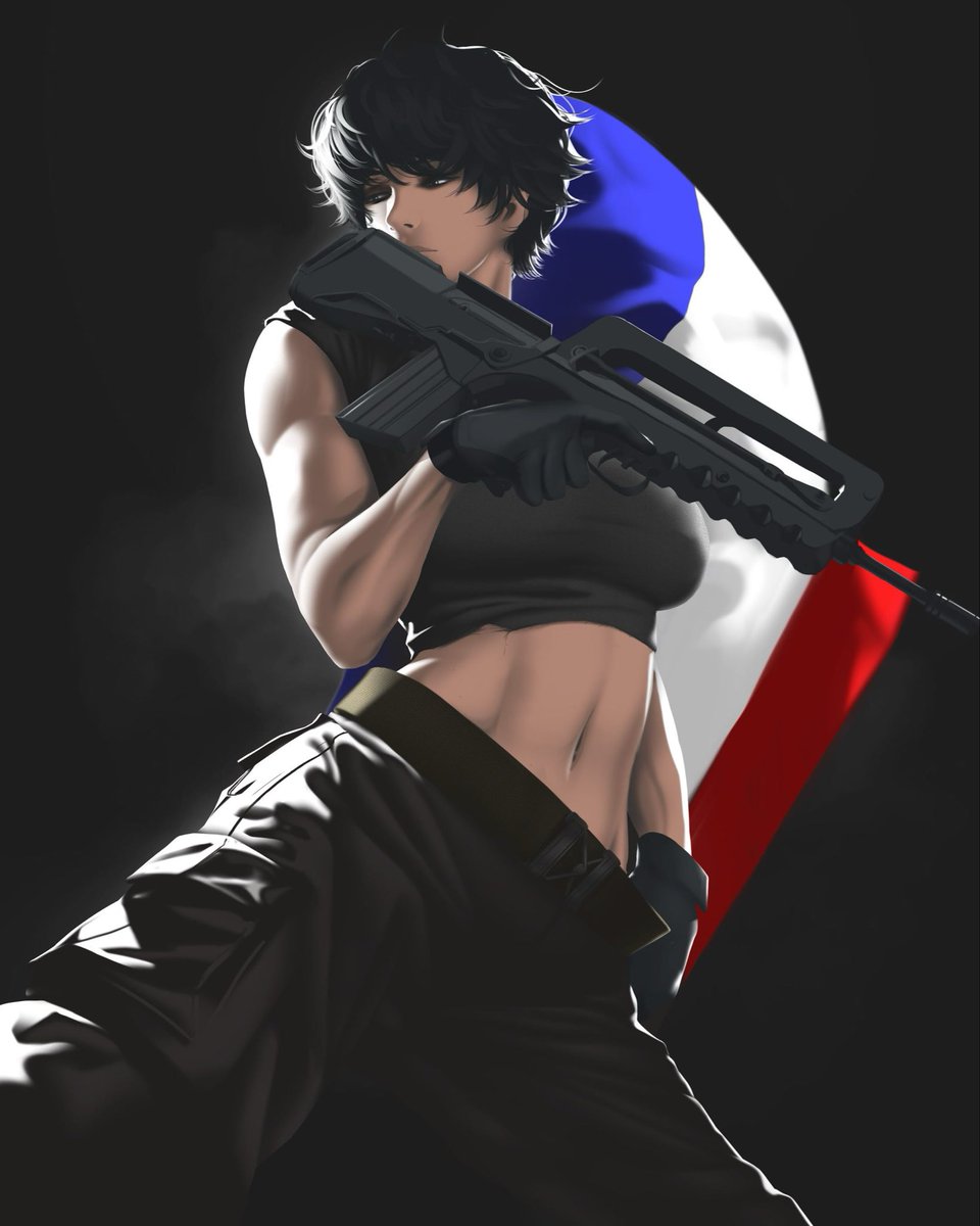 Ghost_Grudge77's tweet photo. French tomboy soldier.🇫🇷 https://t.co/dwWDvriBd9