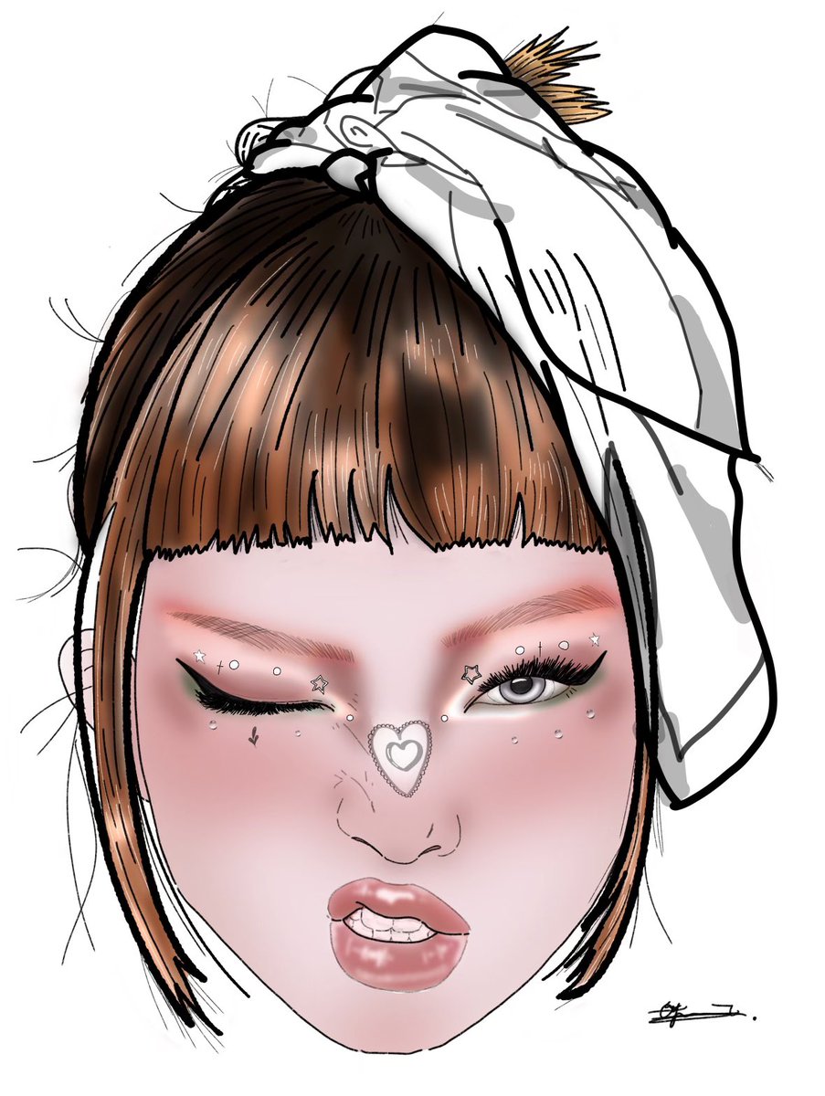 ayumi_s17's tweet photo. 進捗捗ᝰ✍︎꙳⋆
#art #artwork #進捗 #illustration #girl #music #okamoto's #LOSTRANGER #日々感謝 #日々精進 
季節の変わり目は必ず体調崩します😭そして歳を重ねる毎に治りが遅いですヾ(:3ﾉｼヾ)ﾉｼ←悪足掻き https://t.co/xqfDTBxfjC