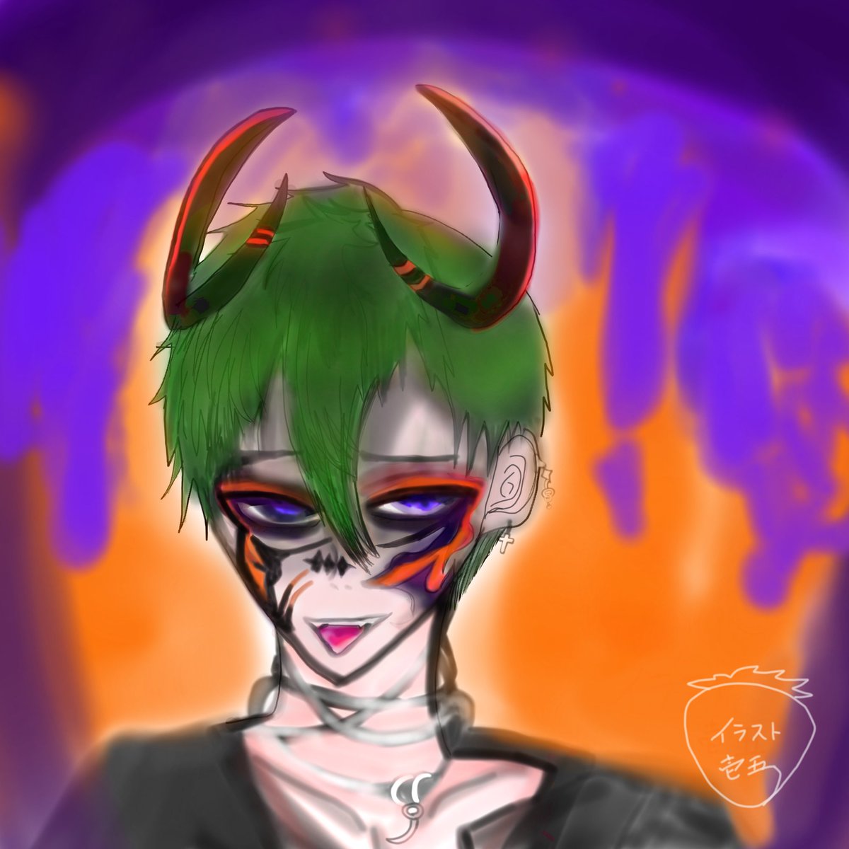 ichJAmu's tweet photo. ※blstファンアート　

ヒースかっこよすぎたので描いてみました
blst★７周年おめでとうございます！！
チームそれぞれのビジュが良すぎて最高です😭✨ https://t.co/ylamrNEdi0