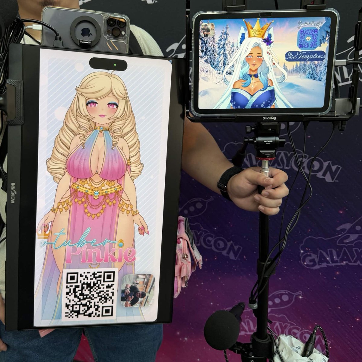 TheRiceNetwork's tweet photo. GalaxyCon has concluded! Thank you to all the guests and our team! While we experienced new challenges, we also learned ways to improve! A huge thanks to our partner, @VBimboOfficial, for hosting and sponsoring this event to bring VTubers to more events and conventions! https://t.co/i9UStMRCAN