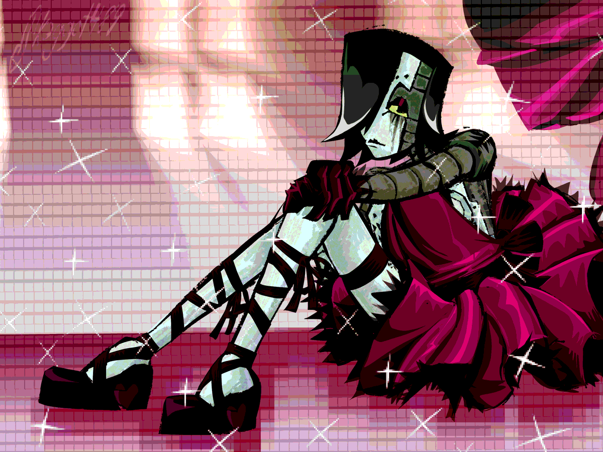skaggot489's tweet photo. Viola 🎻 #mettaton #undertale https://t.co/w2X7kpsS67