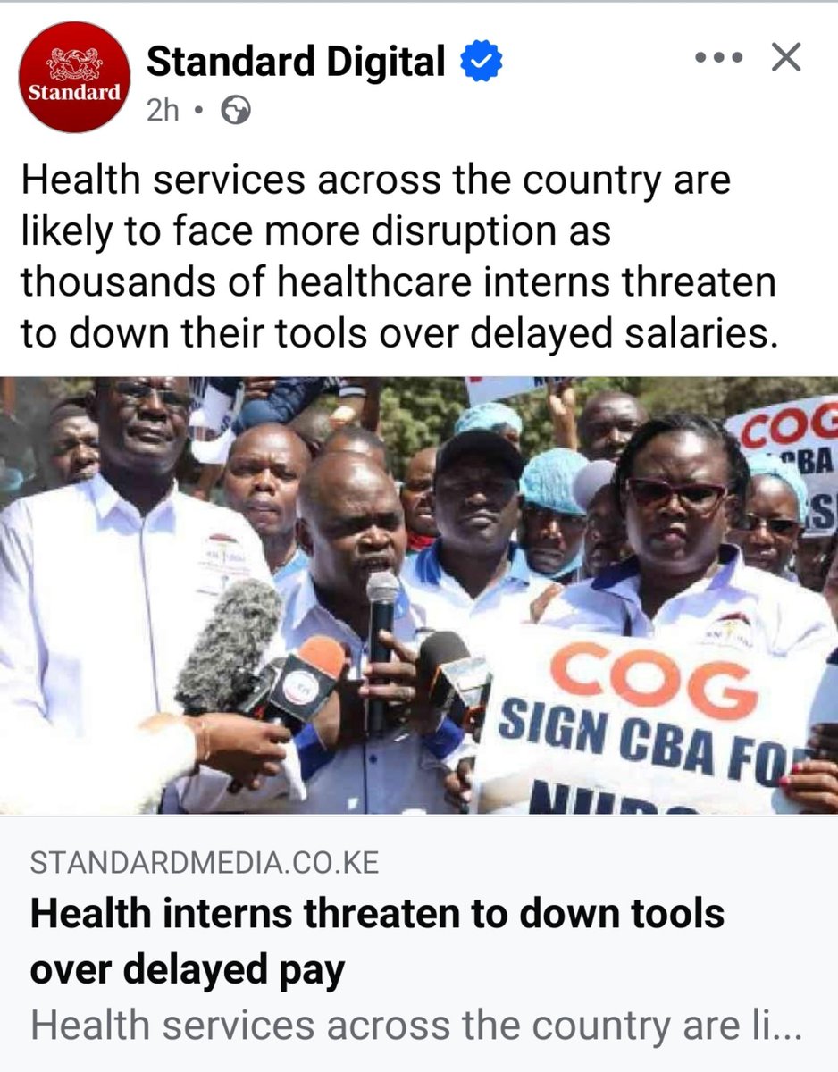 TheIntern254's tweet photo. Interns decide to fight alone as the unions abandon them @kmpdu @Davji @KenyaMedics_KMA https://t.co/clzJNo7YsC