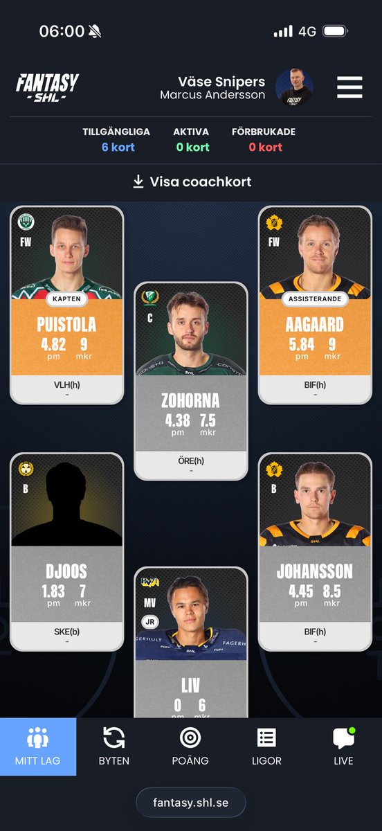 BingoPolo's tweet photo. Med eller utan Ogge, vad tror vi?
#fantasyshl https://t.co/rZAOLwmihF