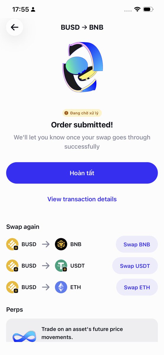 Minh_BNB10000's tweet photo. CZ made me open my old Trust Wallet again.
I didn’t expect what I found.

Buried inside was 500 BUSD that I had completely forgotten about. It suddenly brought back a lot of memories.

There was a time when BUSD was everywhere in the Binance ecosystem. I had left these 500 BUSD sitting in my wallet for years — almost like a small piece of Binance history that I had unknowingly preserved.

Today, I finally found it again. And I swapped all 500 BUSD into BNB. 🟡
Strangely, this made me genuinely happy. Not because I suddenly found $500.

But because something from an old chapter of my crypto journey came back to me — and I was able to turn it into the asset that still represents the ecosystem I’ve followed all these years.

BUSD was the memory. BNB is the journey continuing.

The funny part is that I probably wouldn’t have opened this old wallet today if I hadn’t seen all the recent conversations around CZ and Trust Wallet.

Sometimes a product update does more than improve a wallet. Sometimes it helps someone rediscover a piece of their own history.

Thank you @cz_binance.
Thank you @TrustWallet. 💛
🟡 Love BNB