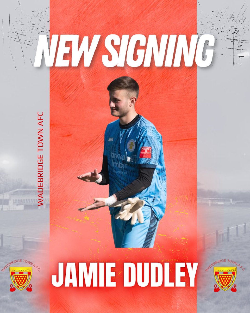 WadebridgeTown's tweet photo. 🧤 BACK BETWEEN THE STICKS 🧤

The Bridgers are delighted to announce the return of Goalkeeper Jamie Dudley🔴

@swsportsnews @KJMsport57 https://t.co/WiEiGze4rI