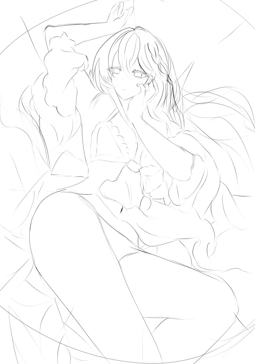 BeaconplayzR's tweet photo. wip #istaroth #GenshinImpact (been wanting to draw chars in non cannon fits so why not)ㅤ https://t.co/Uu78rfvh6w