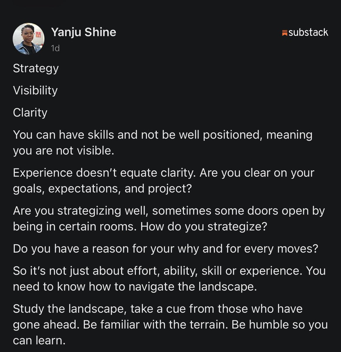 YanjuShine's tweet photo. You can have skills and not be well positioned! https://t.co/8mKSo6KMhB