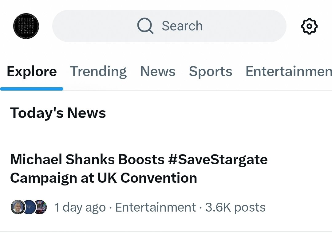 kimp_66's tweet photo. 3.6k posts!! Please tell me how Stargate doesn't matter #SaveStargate https://t.co/po2yonQRdR